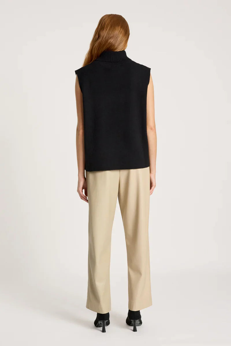 Zala Knit Vest / Black