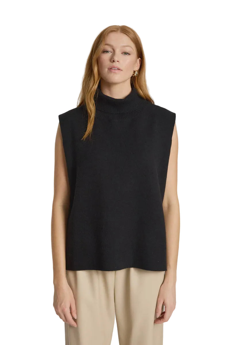 Zala Knit Vest / Black