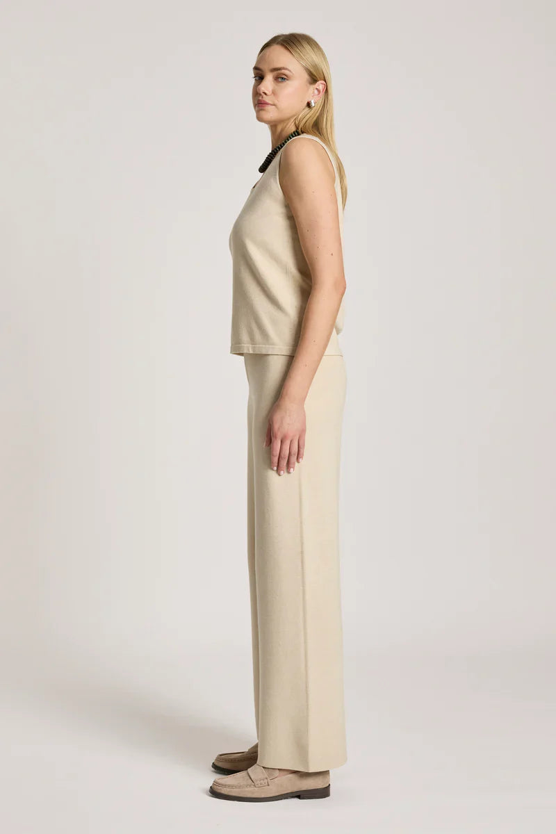 Samira Knit Tank / Bisque