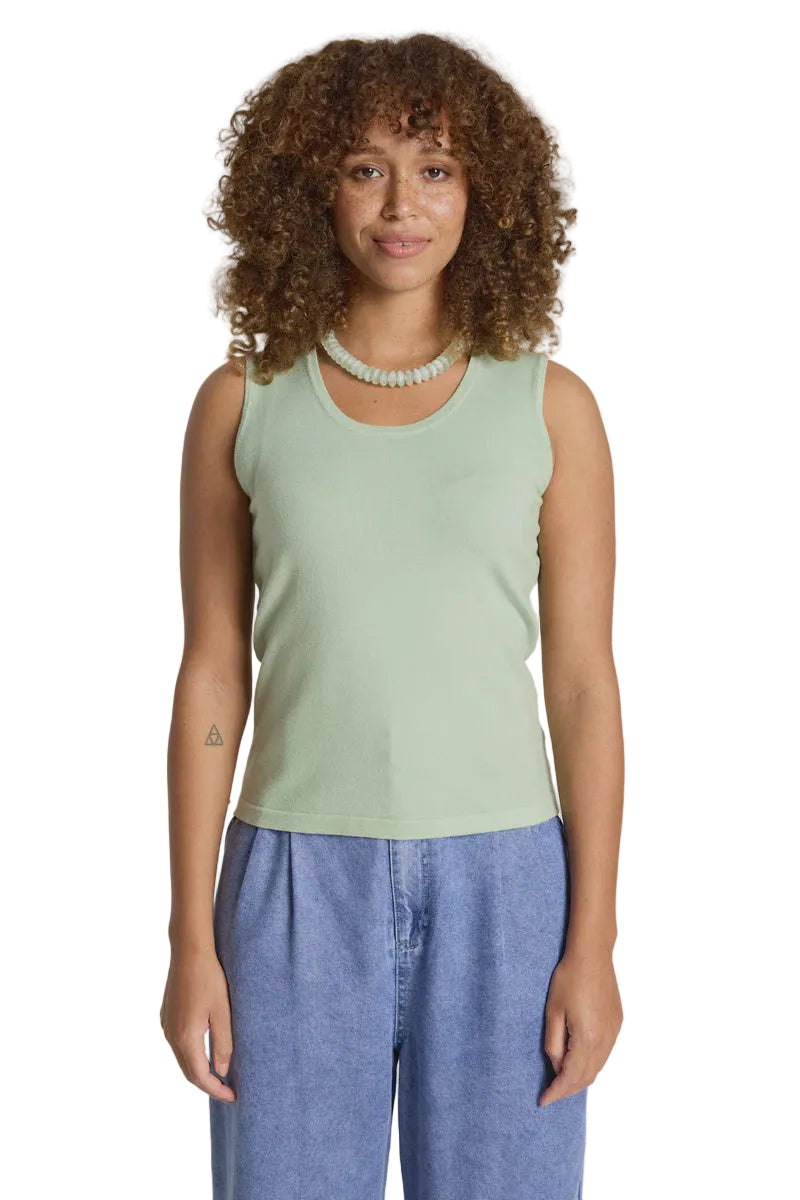 Samira Knit Tank / Sage