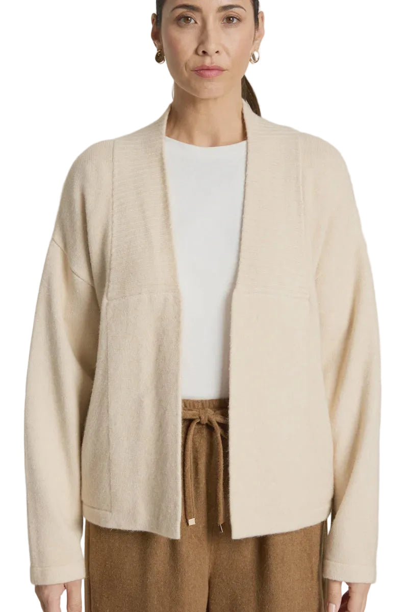 Samira Crop Cardigan / Bisque