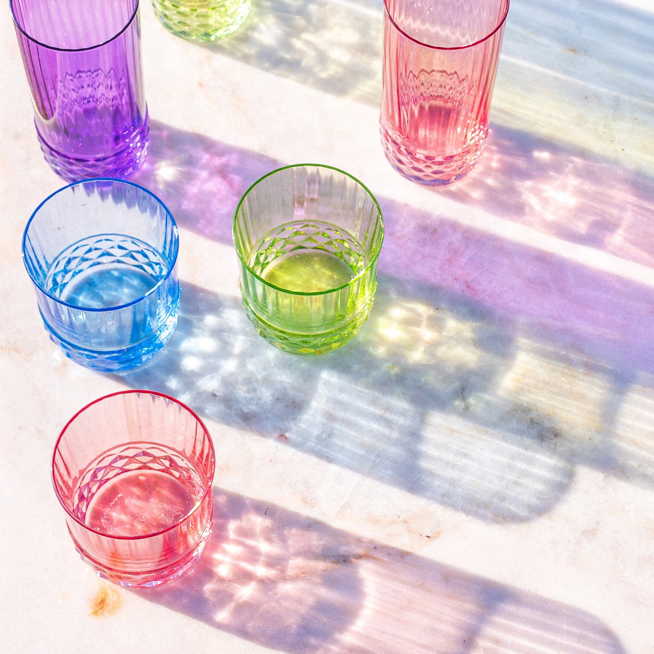 Deco Pink Short Tumbler